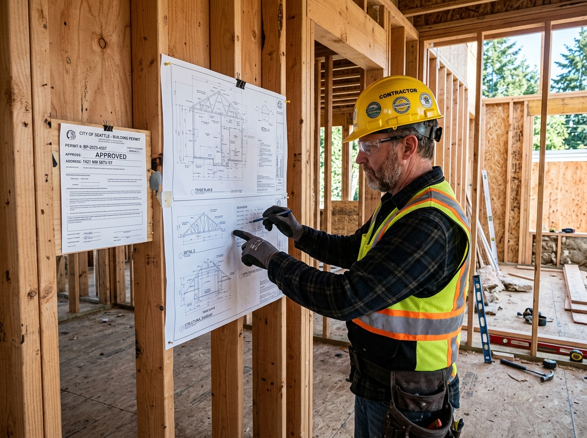 Navigating Structural Rebuilds: City Permitting, Engineering Specs & Framing